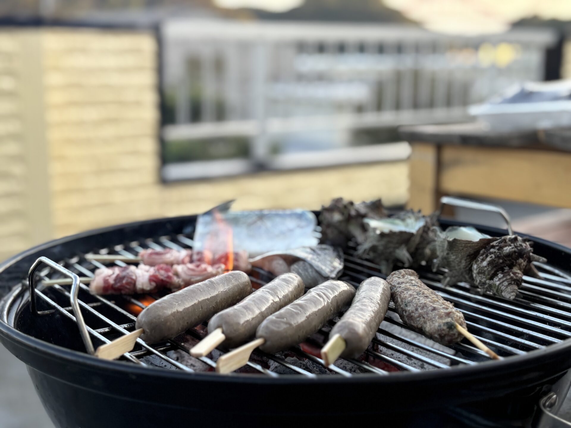 夏の定番バーベキュー！対馬のジビエと海産物を楽しむ。