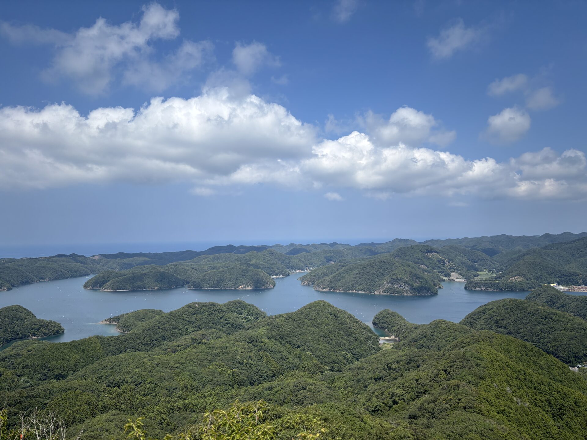 待ちに待った展望所がようやくオープン。変わらない景色に感動。