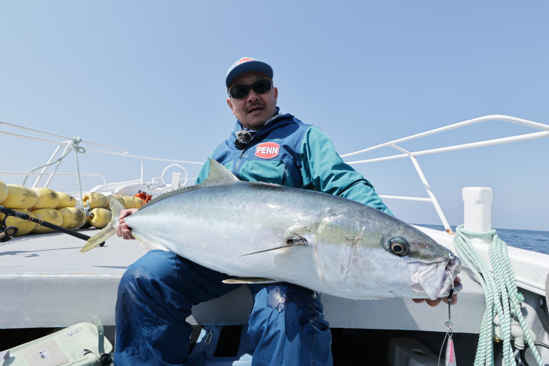 「ヒラマサ道場」対馬海域でヒラマサを釣る。