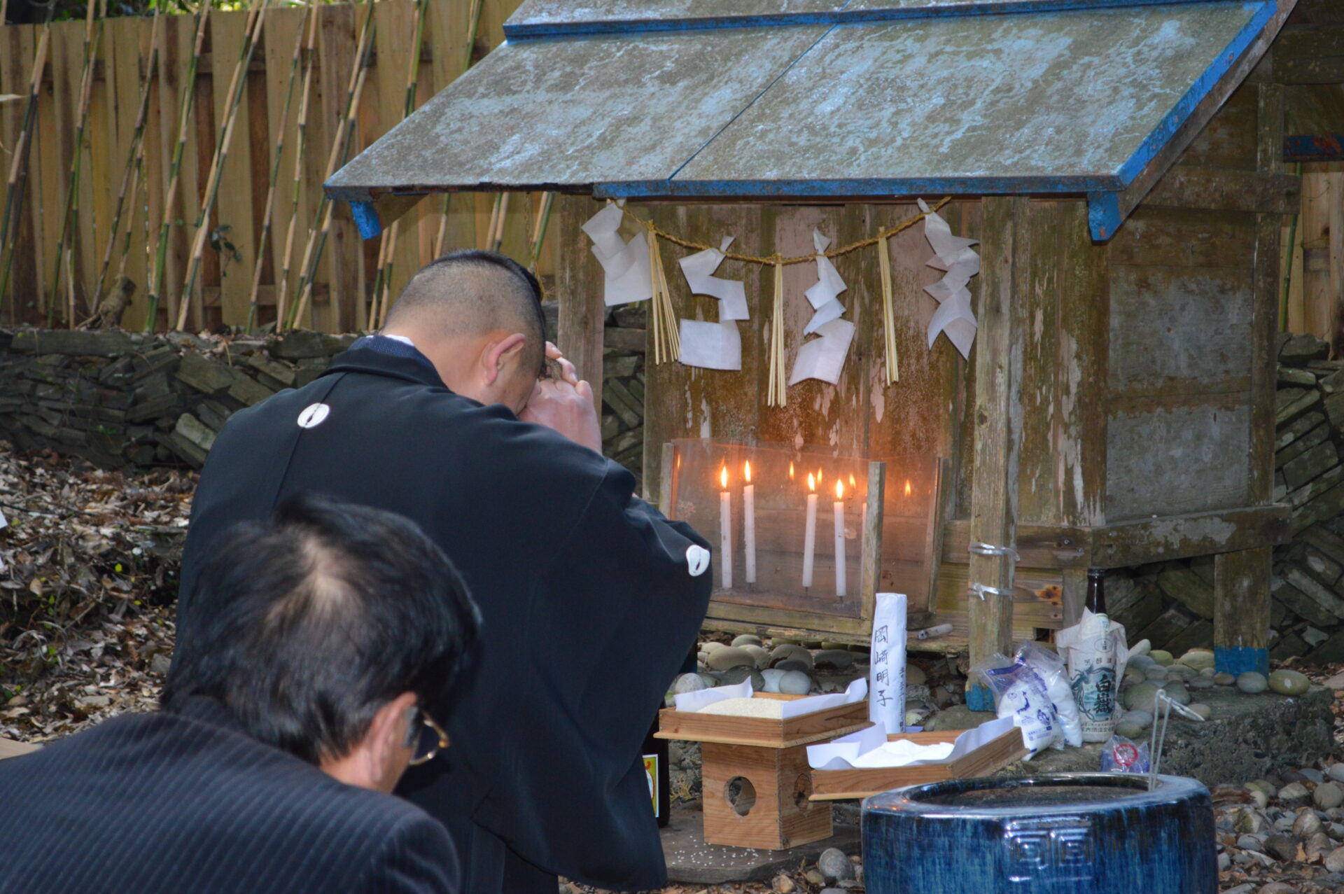 占いで国家を決断？！豆酘の亀卜神事